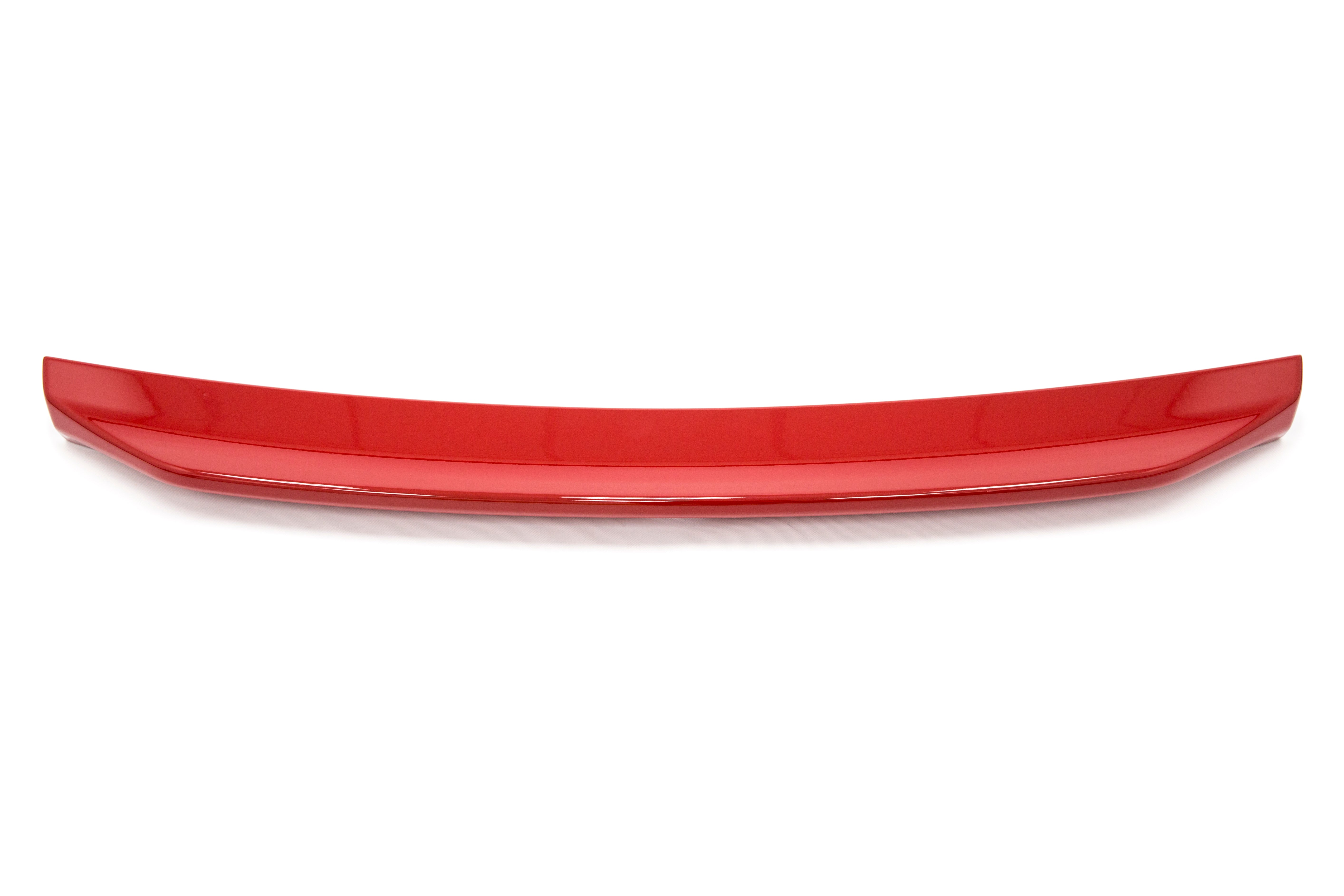 OLM Point Five Paint Matched Duckbill Spoiler V2 - Lightning Red / Firestorm Red (C7P) - 2015-2021 Subaru WRX / STI